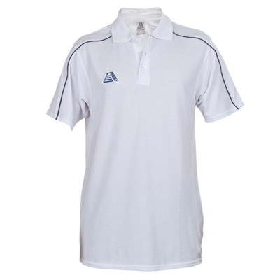 Vecta White/Navy Polo Shirt | Football Polo | Pendle Sportswear