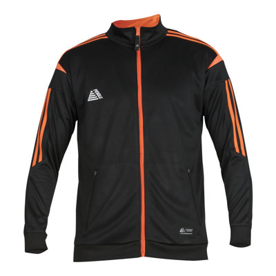 Atlanta Tracksuit Black/Tangerine | Football Kit | Pendle Sportswear
