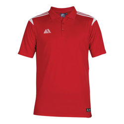 Atlanta Fitted Polo Shirt Red/White