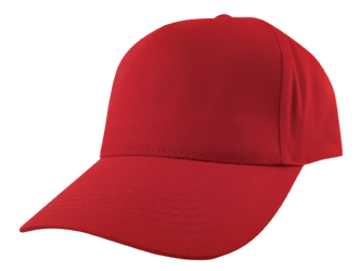 Baseball Cap (Embroidered) Red