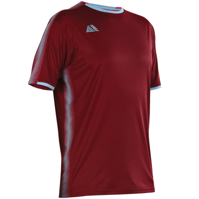 Genoa Football Shirt Maroon/Sky