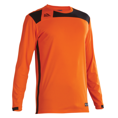 Malmo Tangerine/Black - Football Shirt | Pendle Sportswear