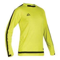 Solar Fitted Goalkeeper Shirt Fluo Yellow/Black