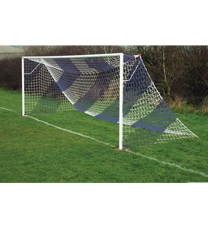 Blue Striped Goal Nets