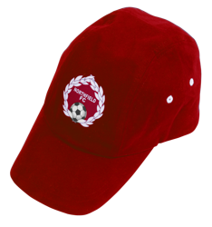 Baseball Cap (Flexiprinted) Red