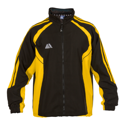 black yellow tracksuit