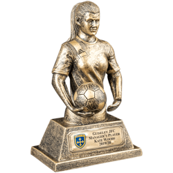 Female Football Trophies